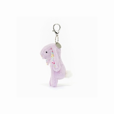 Jellycat Blossom Jasmine Bunny Bag Charm USA | 85967BXPN